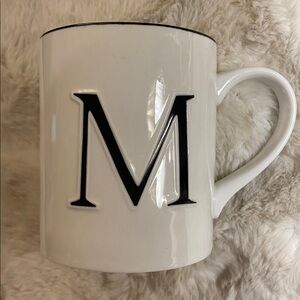 Modern farmhouse “M” mug
